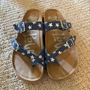 Women’s Blue Star Sandals